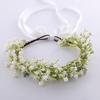 Hair Ornament Flower Hairband Bride Corolla Head Wreath Babysbreath Headwear Fabric Flower Crown