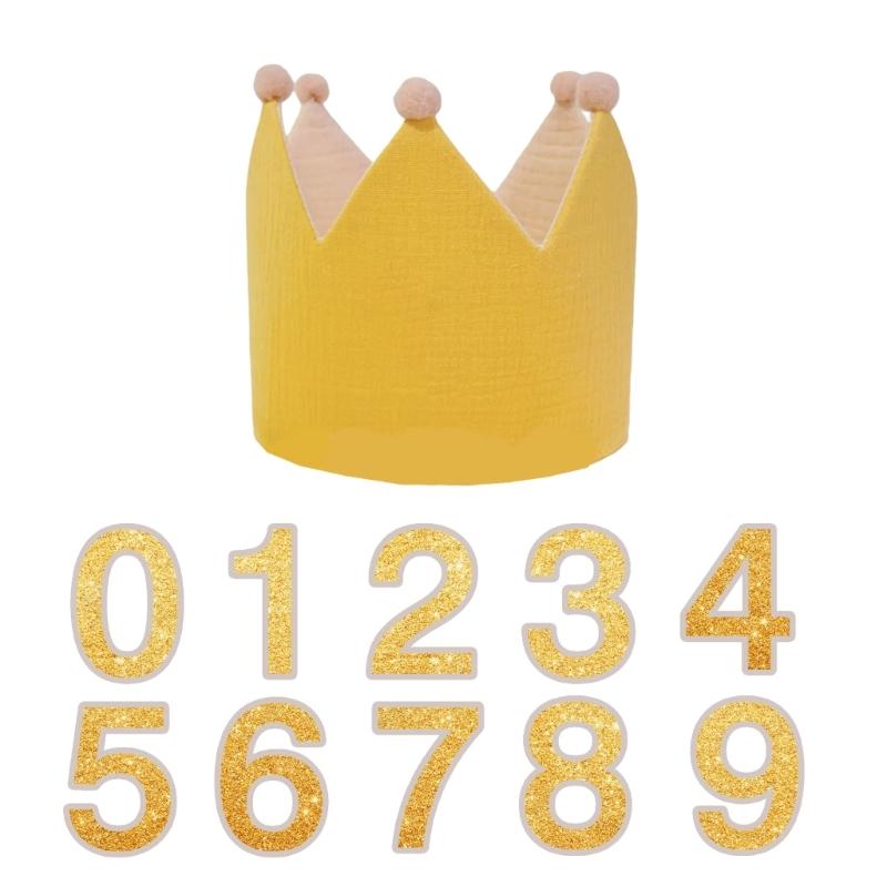 Crown Props Hat for Kids Photography Props Headdress Crown Birthday Celebration Party Hat Fotografia Props Headwear