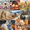 5D Diamond Painting Full of Diamonds, Animal DIY Round Diamond Square Diamond Hanging Diamond Sticker Living Room