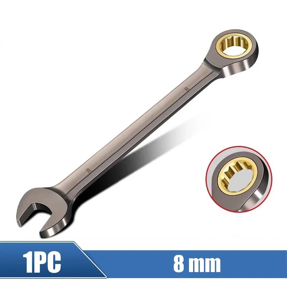 

6-15 мм многофункциональный гаечный ключ гибкий золотой храповой ключ динамометрические универсальные гаечные ключи для ремонта автомобиля инструменты метрический ручной инструмент