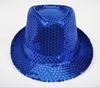 Fashion Creative Style Hats Dance Show Partys Jazz Hat Glitter Sequin Cowboy Cap Beading Hat Role Plays Prop Performance Costume