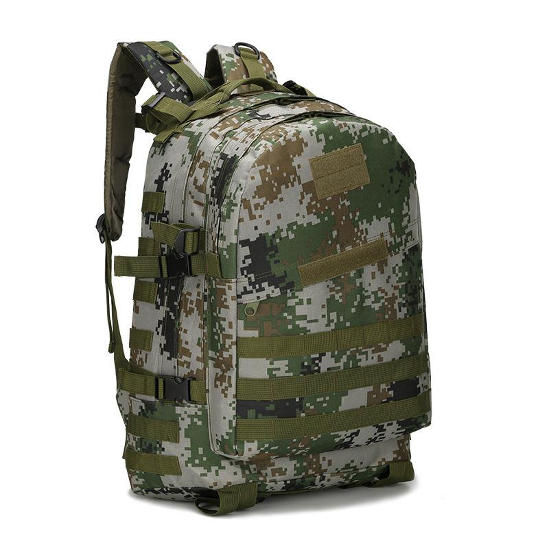 Unisex Outdoor Military Rucksacks Tactical Backpack Army Molle Waterproof Bags Sports Travel Camping Trekking Hiking Fishing Camouflage 3D Bags