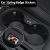 3 Racing R-style Car Badge Stickers, Suitable for All Car Decoration Accessories