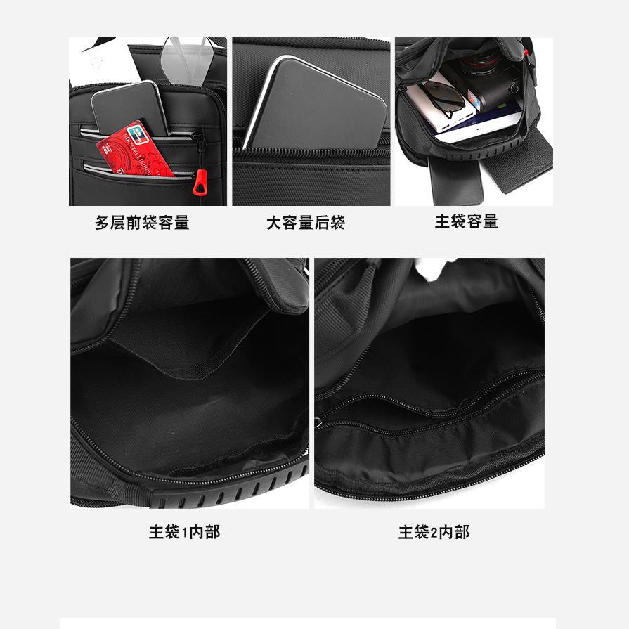 New Simple Casual Outdoor Small Shoulder Bag Men's Outdoor Waterproof Trend Messenger Bag Men's Handbag
