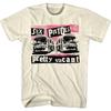 Pretty Vacant Buses Vintage Cream SEX PISTOLS Band T-Shirt Cotton Graphic Tee Unisex Women Summer Streetwear