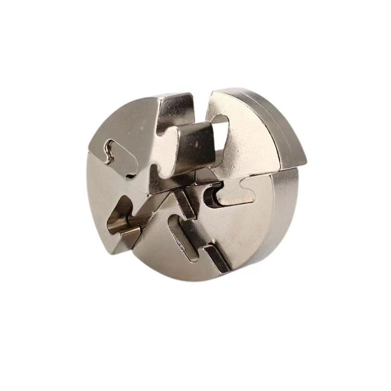 Classic Iq Metal Puzzle Brain Teaser Casse Tete Educational Toys Mind Games For Adults Kids Novelty Gifts Juegos De Inteligencia