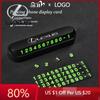 2026 Hot Interior Stickers Car Temporary Parking Phone Number Card Accessories For GS IS LS500h ES260 ES300h RX350h NX260