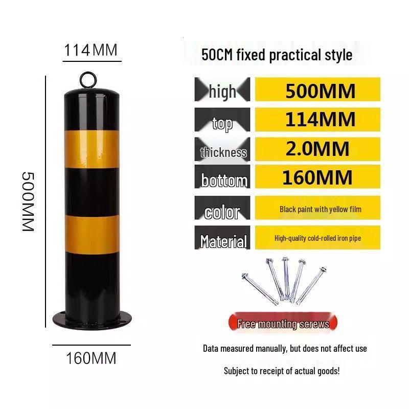 Thickened Steel Guardrail Posts & Anti-Collision Bollards - Road Barriers & Lane Dividers