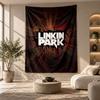 Decorative Tapestry,Linkin Park Printed Wall Art, Lightweight Wall Hanging For Bedroom Background