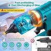 Household Electric Hot Melt Glue Machine Upgraded Powerful Heavy Duty Glue Gun Cordless Handicraft Dedicated Dispensing Machine