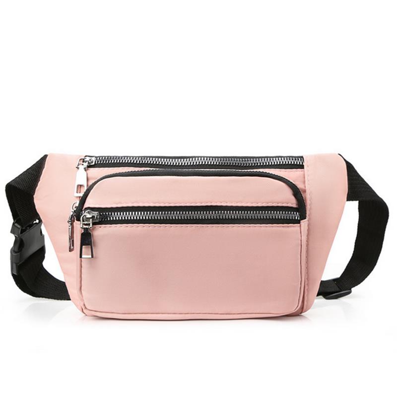 2025 Oxford Cloth Waist Bag Zipper Chest Bag Sport Travel Girl Belly Pocket Hip Bum Bag Fashion Phone Fanny Pack for Women