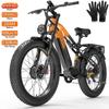 Electric Bicycle LANKELEISI MG800 Max 26" 1000Wx2 Dual Motor Electric Bike Adult Top Speed 48Km/h 48V 20AH 7 Speed Range 130Km Load 150KG