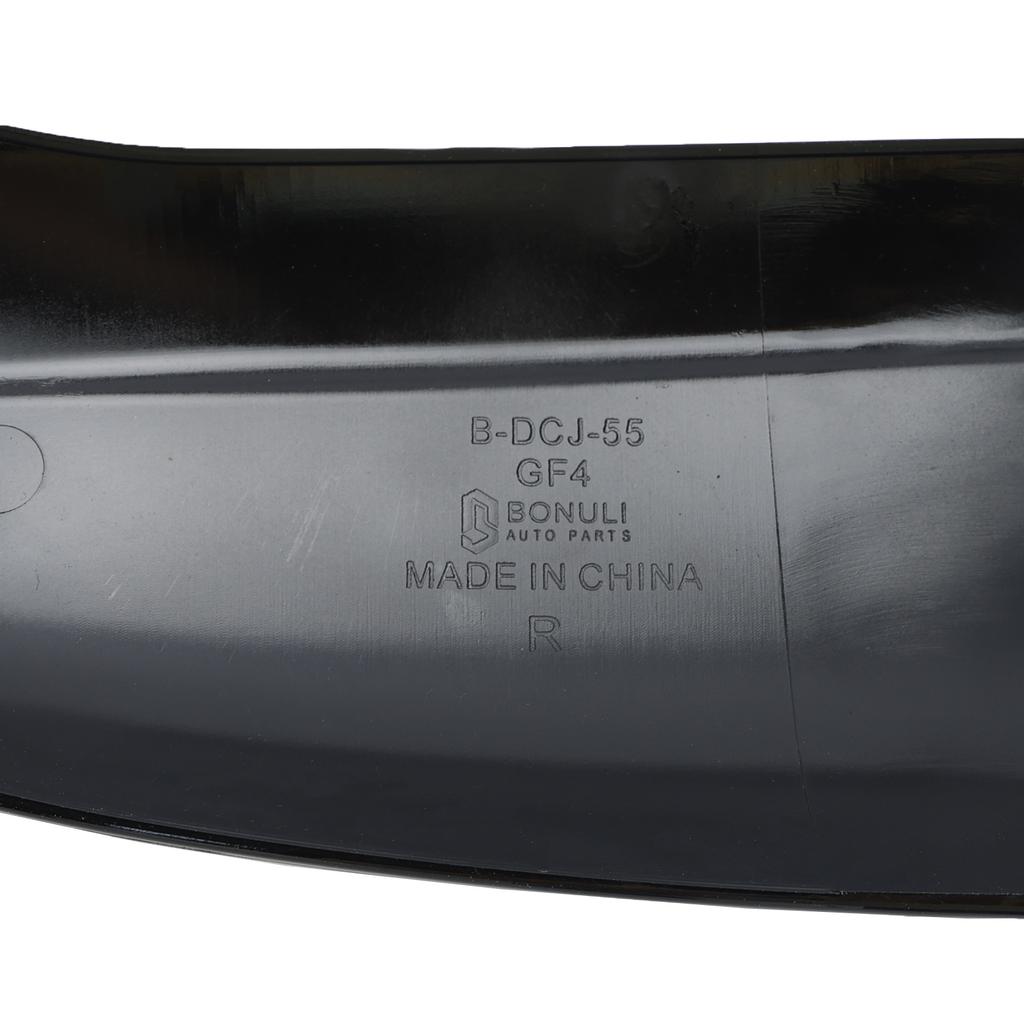 Glänzend Schwarz Flügel Außenspiegel Abdeckkappen Links + Rechts für VW Golf Mk4 1998-2004