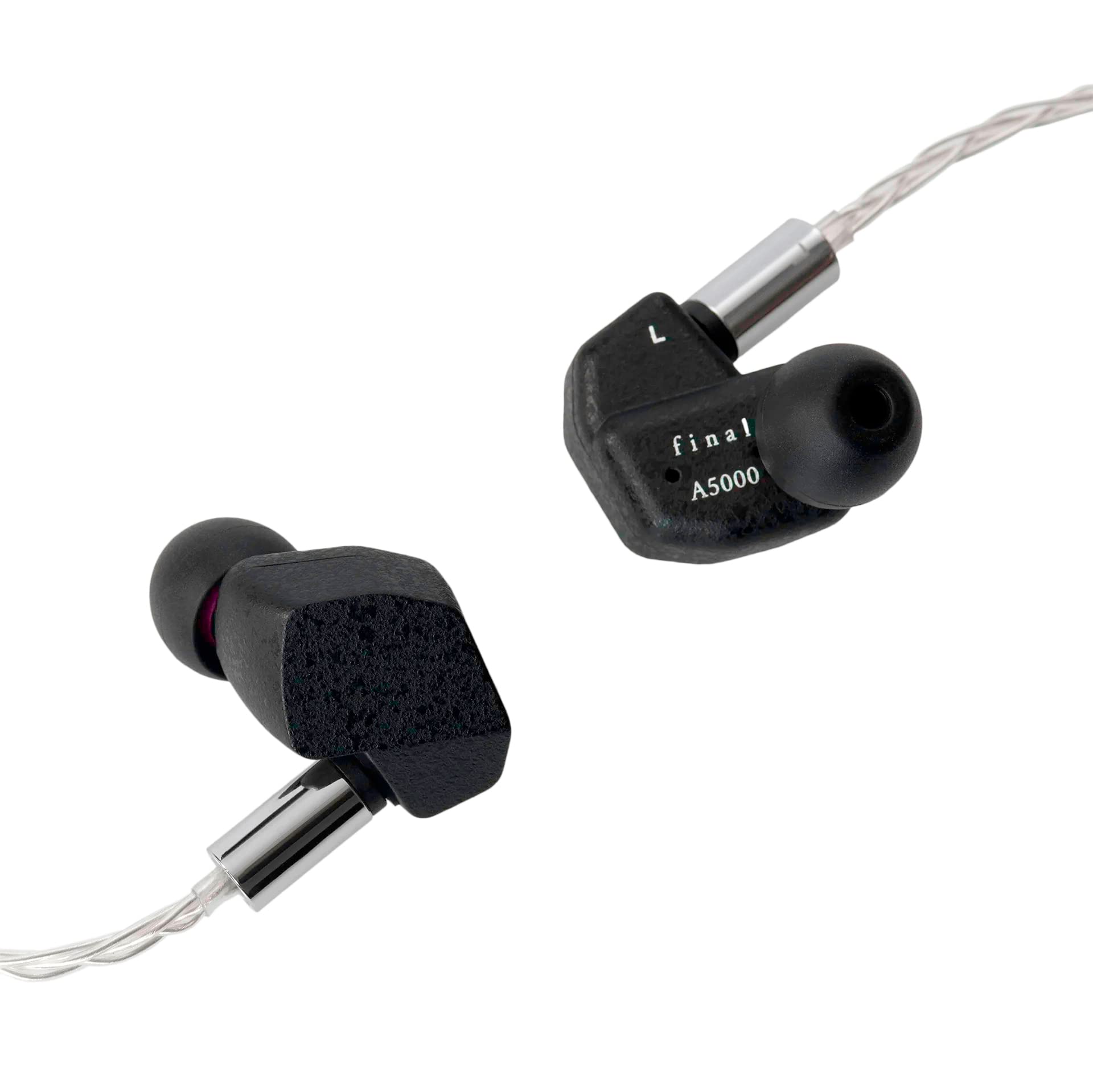 

Final A5000 Japanese Audio Brand, Soft High-Purity Silver-Plated Cable, High-Precision Dynamic f-CORE DU Driver, IEM Type, 2-Pin Connector,