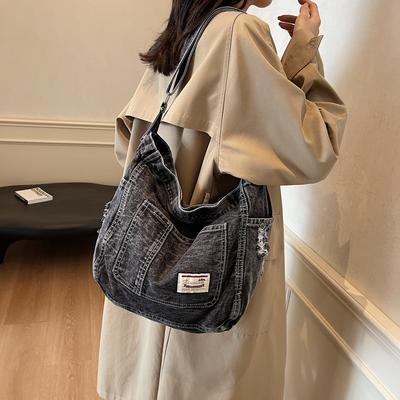Women's Casual Bag 2025 Autumn New Underarm Bag Light Crossbody Shoulder Bag Casual Simple Denim Women's Bag