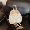 Lindo bolso pequeño de lazo simple verano nuevo diseño mochila pequeña mochila versátil de moda