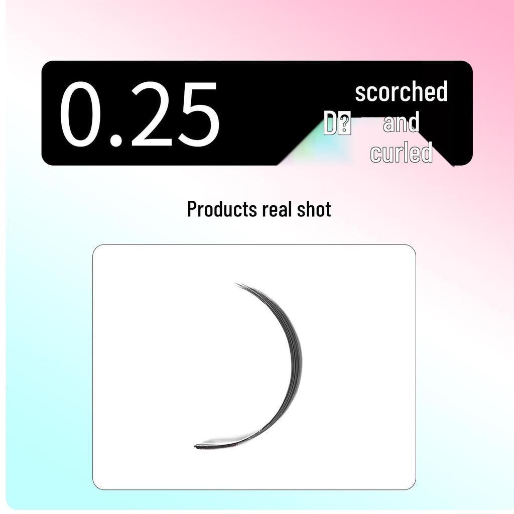 Zero-Touch Double-Tip Natural Dense Soft Eyelash Extensions