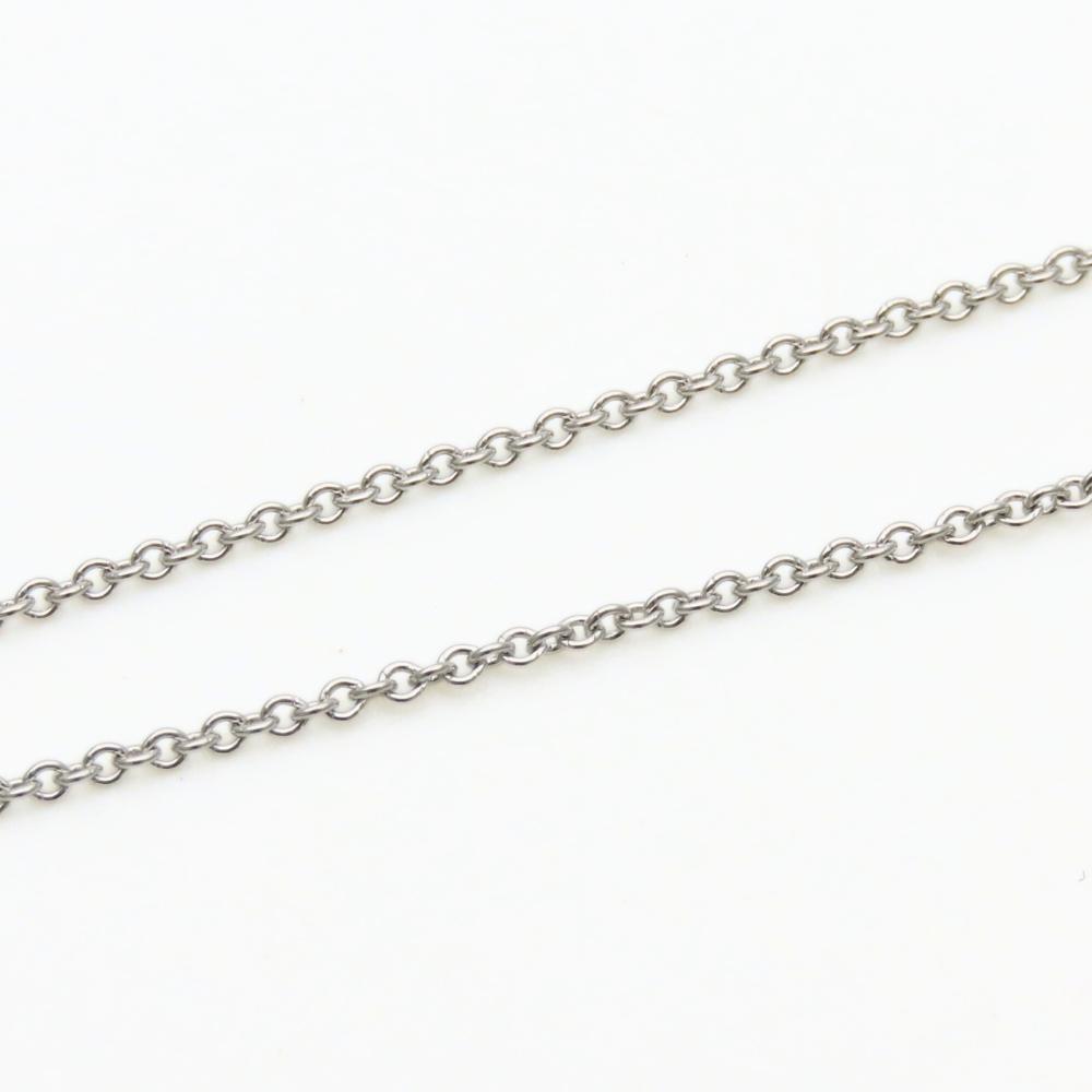 Used TIFFANY&Co. Necklace Circlet Pt950Platinum/diamond 3.2g Platinum Pendant