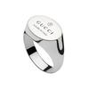 Gucci Marken Micro-Logo Design Glänzender 925er Silberring Unisex-Ringe 797033-J8400-8106