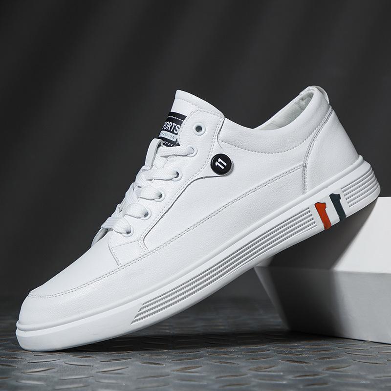 Adidași de toamnă Pantofi casual pentru bărbați Adidași Primăvară Pantofi albi cu talpă plată pentru bărbați Pantofi sport albi pentru femei tenis de mujer 4748