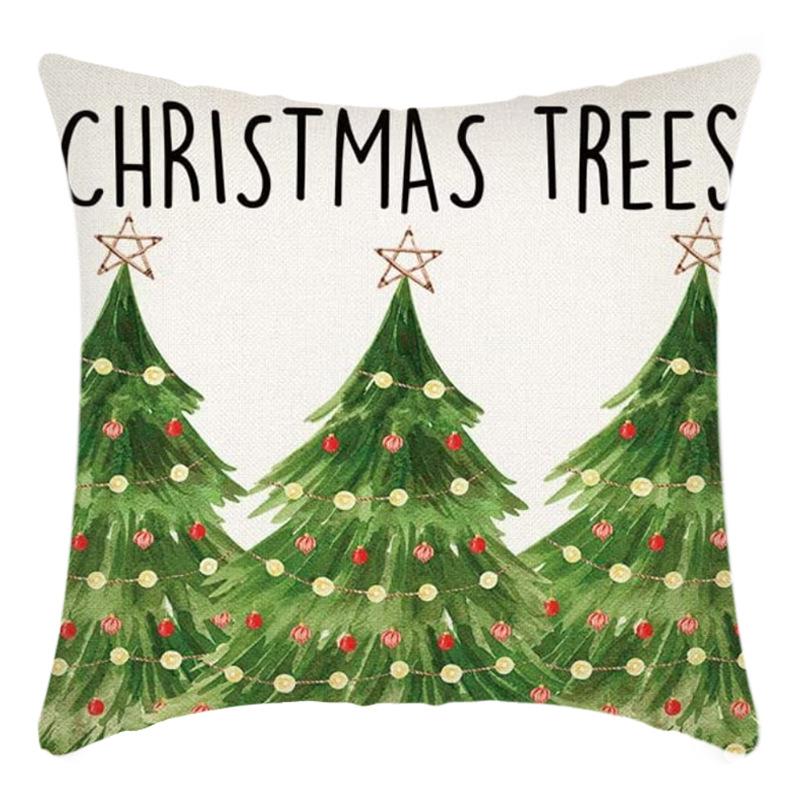 New Christmas Pillowcases Christmas Sofa Living Room Pillowcases Pillowcase Combination Pillowcases