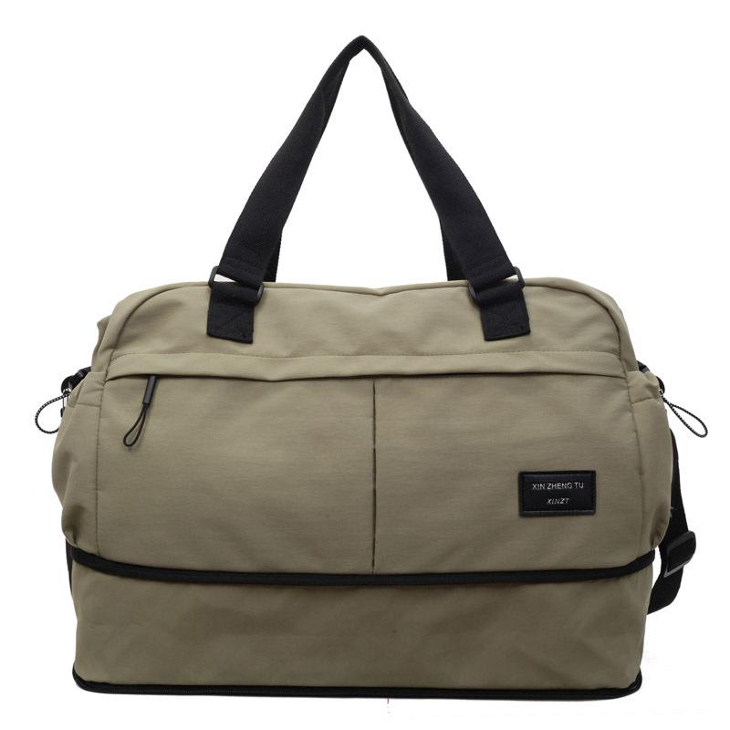 Stylish Large-capacity Short-distance Travel Bag Korean Version of Lightweight Yoga Fitness Bag Outdoor Travel Expandable Storage Bag