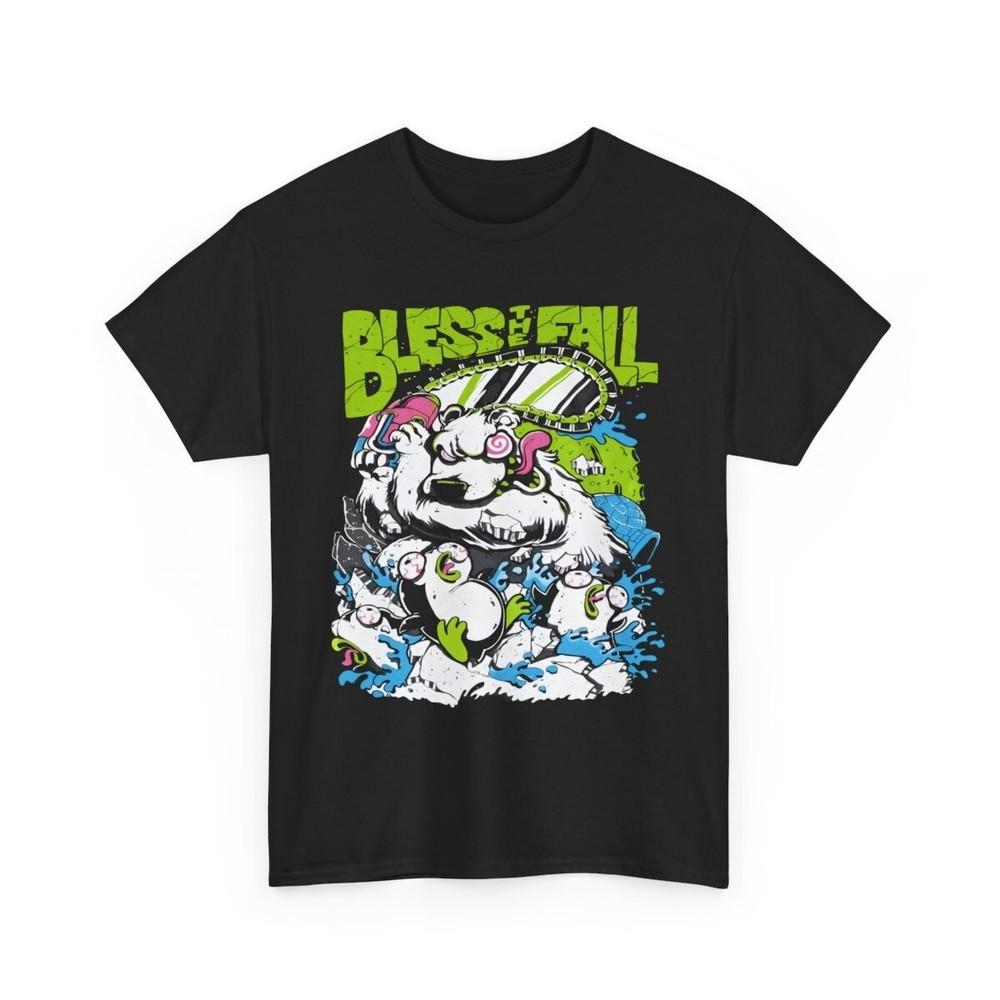 BLESS THE FALL Band Rare Vtg Tshirt Classic Black Unisex Tee All Sizes MO222 Unisex T-Shirt XL