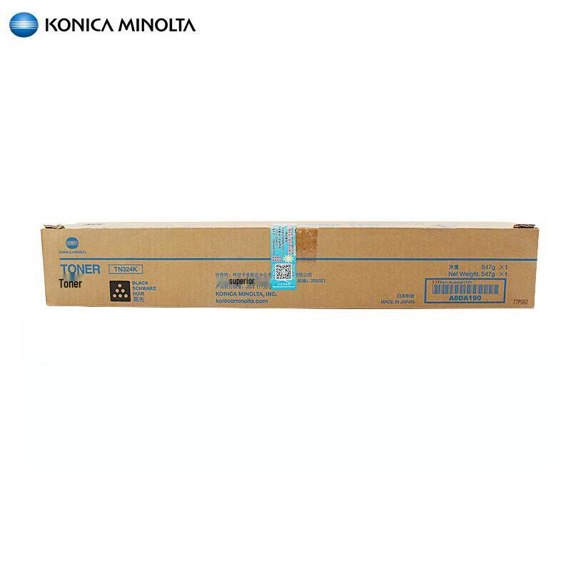 Konica Minolta TN324K Black Original Toner Cartridge