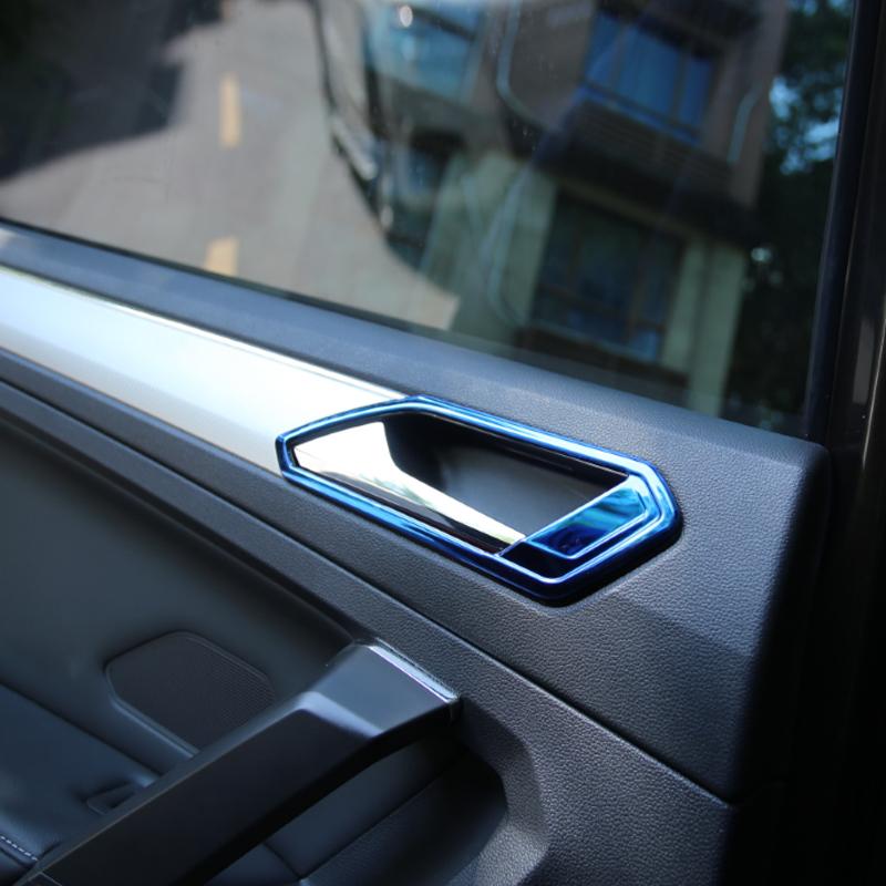 My good car for Volkswagen Tiguan L 2017- Decorative patch for inner handle of automobile door