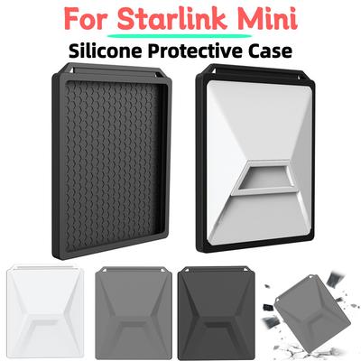 For Starlink Mini Silicone Protective Cover Anti-fall Anti-slip Silicone Protective Cover Portable Shell For Starlink Mini