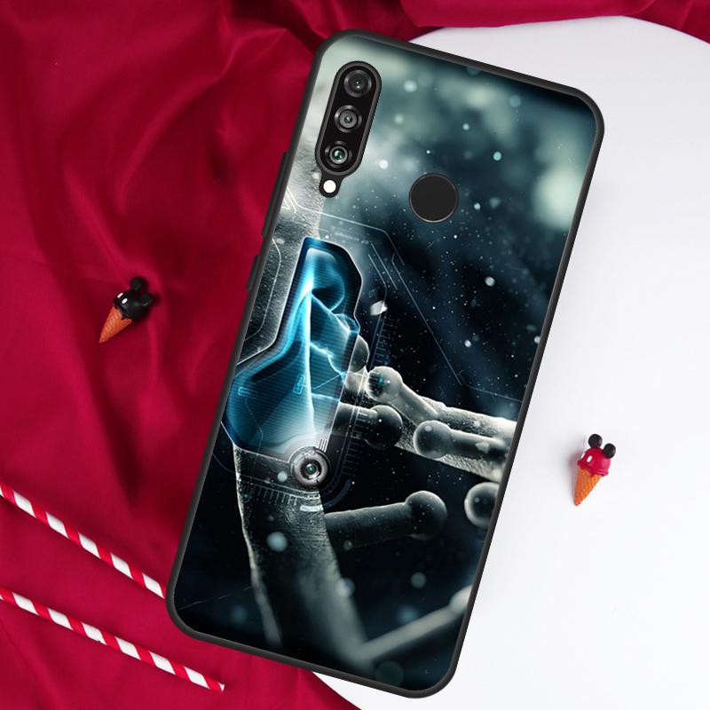 Biology Chemistry For Huawei Nova Y61 Y91 Y73 Y72 Y90 Y70 Y60 12s 12i 11i 8i 9 10 SE P60 P30 Pro P40 Lite Case