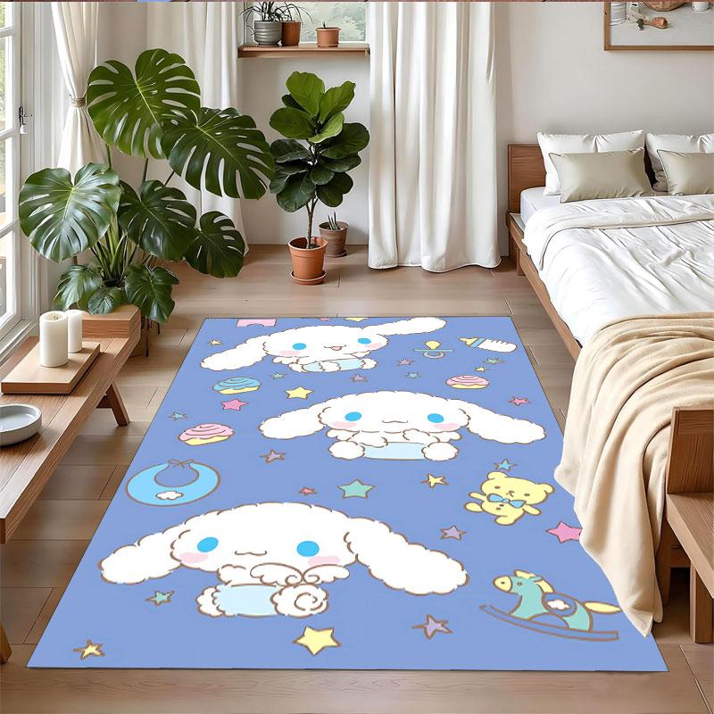 Crystal Velvet Rug Soft Non Slip Indoor Floor Mat Home DecorCinnamoroll