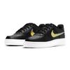 Nike Air Force 1 LV8 Grade School 'Digital Swoosh - Black' (Unisex) Black / Multi-Color / White Kids' Skateboarding Shoes CW1577 002