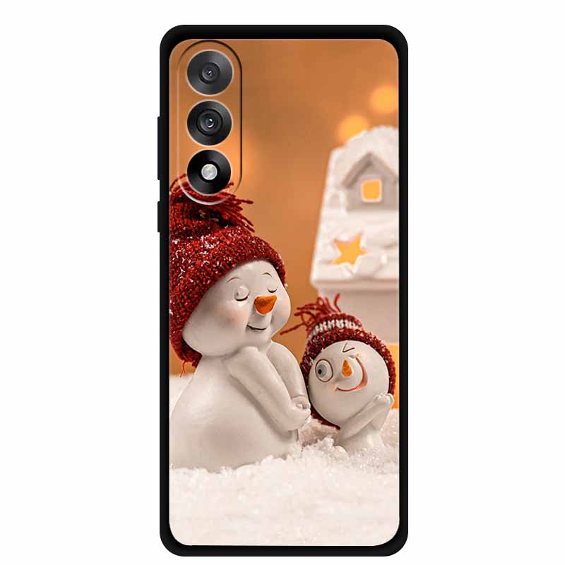 Christmas Phone Cases For OnePlus Nord 5 5G Case Shockproof Silicone Soft Black Cover Christmas Tree for 1+ Nord 5 5G Back Cover