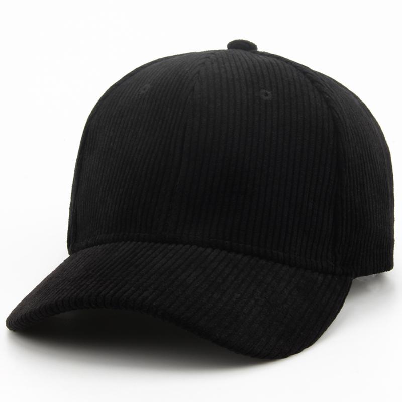 

Вельветовая бейсболка для женщин, мужская мода, кепка Snapback, осень-зима, хип-хоп, повседневные винтажные брендовые шляпы, унисекс Adjustable чёрный