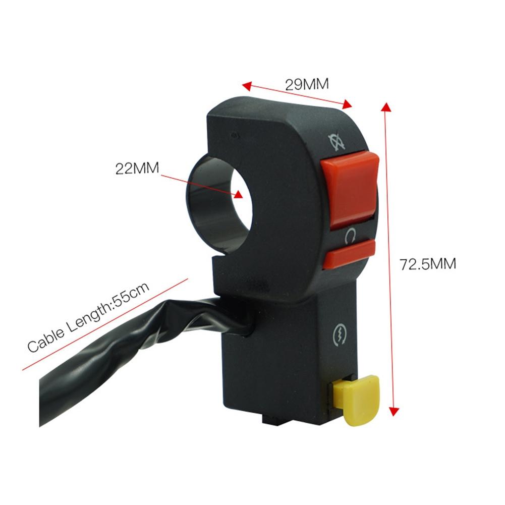Motorcycle Start Switch Switch Electronics + Plastic