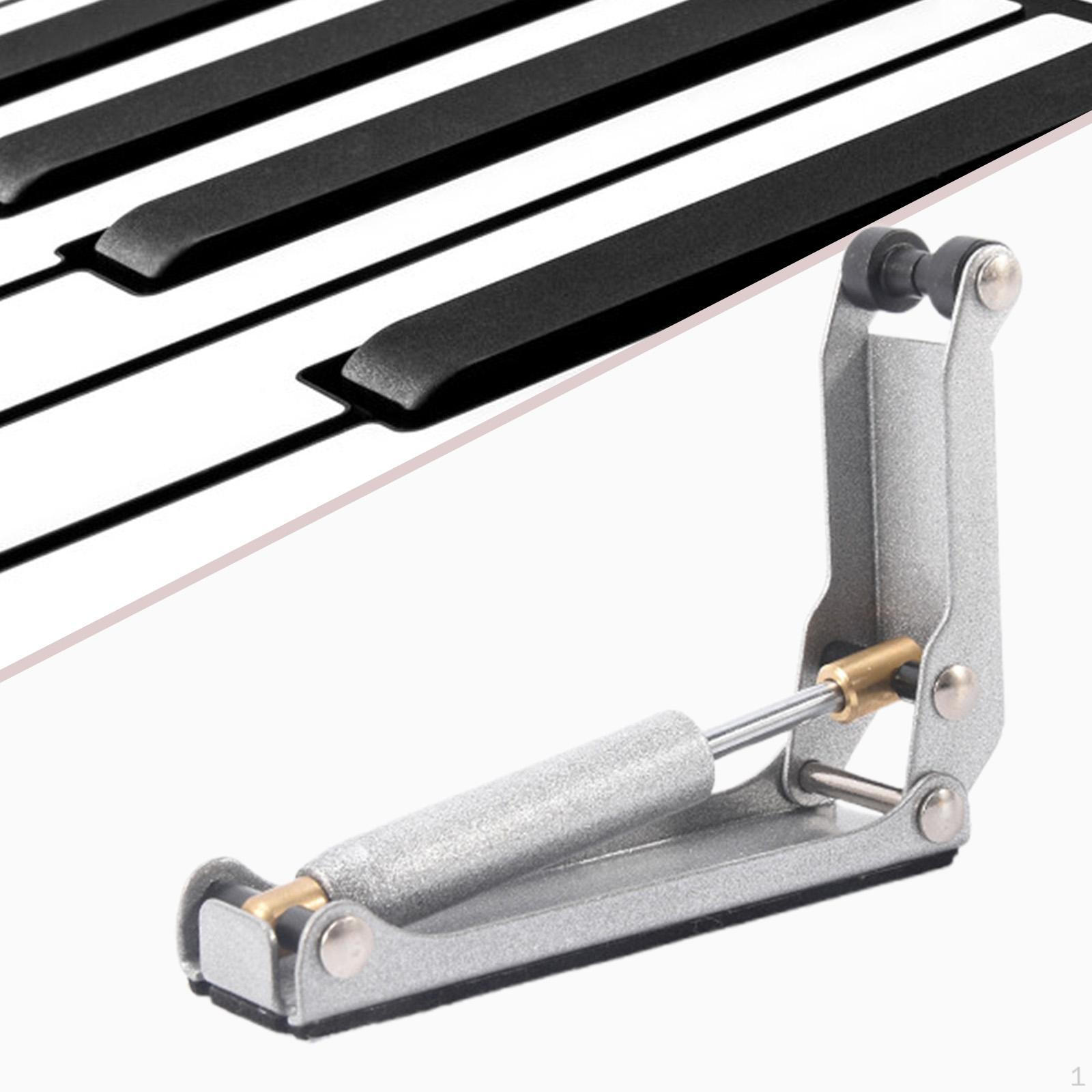 

Устройство плавного закрывания для пианино Компактный сплав алюминия Тонкое закрывание Мягкое падение серебряный