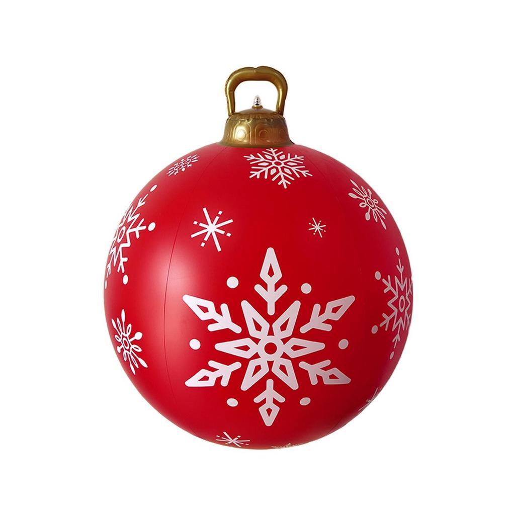 Eco-friendly PVC Inflatable Christmas Ball for Indoor & Outdoor Festive Decoration