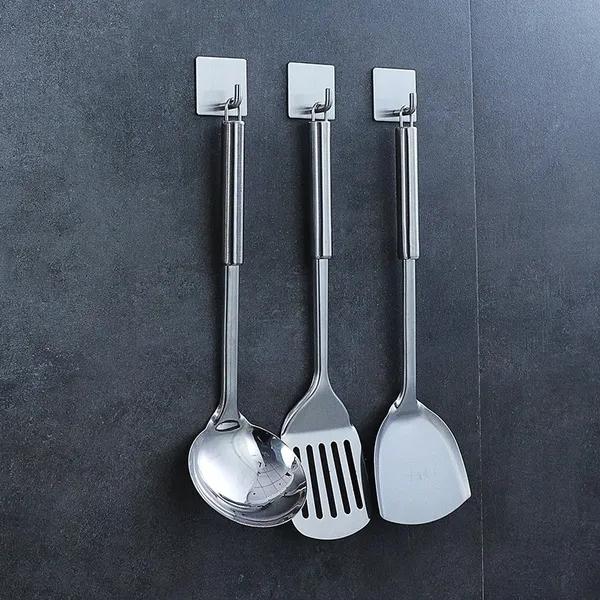 Robe Hook Wall Hook Towel Hook for Bathroom Stainless Steel Coat Hook Rustproof Hook Hanger for Kitchen Hardware