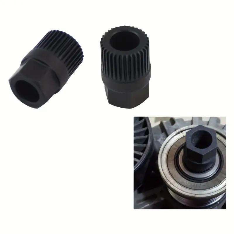 2ks nástroj pro demontáž řemenic automobilového alternátoru, 33zubý nástroj pro vrtání a opravu objímky řemenice generátoru, příslušenství