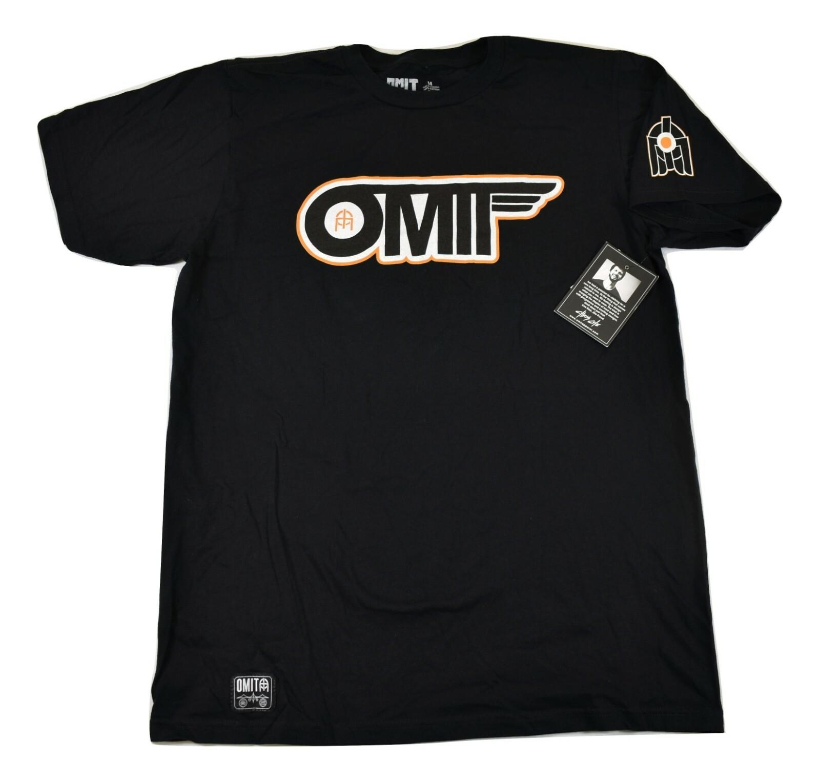 Omit Mens Black Flyby Tee Shirt New S M L XL M