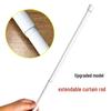 Bohrfreie Multifunktionale Teleskopstange für Duschen, Vorhänge, Wäschetrocknen und Kleiderschränke