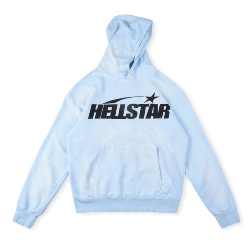Unisex Retro Distressed Letter Print Hoodie für Herbst/Winter