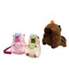 Doll Backpack Capybara Animal Shoulder Bag With Adjustable Straps Shoulder