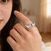 Graceful Angel Wing Shaped Rings With Flexible Sizing Option Crafted From Copper For Long Time Beauty