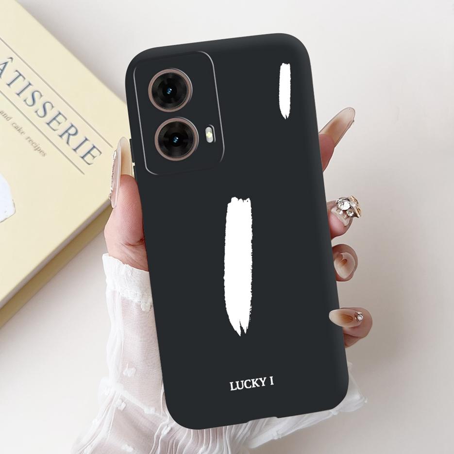 

For Motorola Moto G85 Case Moto G35 G55 5G Cute Letters Cartoon Phone Cover Case For Moto G55 G 35 85 MotoG55 MotoG85 Soft Shell Motorola Moto G35