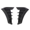 1 Pair Side Vent Trim Sporty Look Enhanced Performance Side Mudguard Air Wing Vent Trim Sticker for 1 Series E90 E91 Carbon Fiber Style