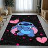 Covor Kawaii Monstru Cusătură S Desen Animat Non-Alunecos pentru Sufragerie, Covor Moale pentru Dormitor, Cameră de Joacă Copii, Canapea, Decor Casă Preș Cadou