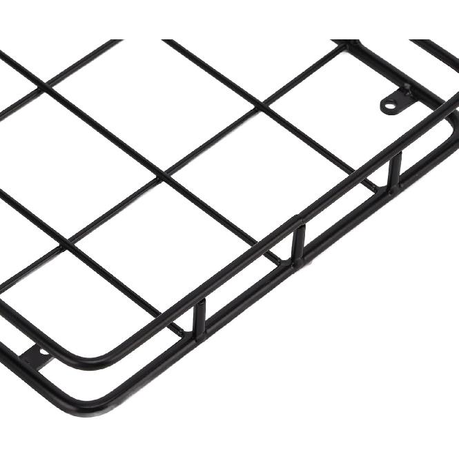 RC 1/10 Metal Roof Rack, RC Crawler Accessories High Strength RC Luggage Carrier RC Roof Rack RC Roof Luggage Rack for Axial SCX10 1/10 RC Crawler