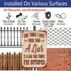 2D Flat 1pc Aluminium Metal Sheet Painting, I Hate One Thing "Sarcastic Vintage Metal Paint Sign 8*12 Inches - Humorous Wall Painting for Home